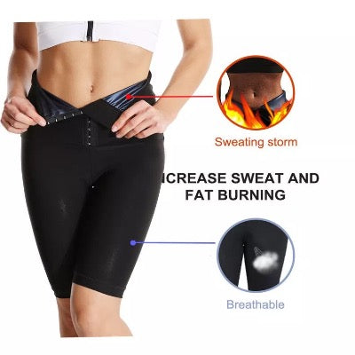 Neoprene Fat burning Biker Shorts